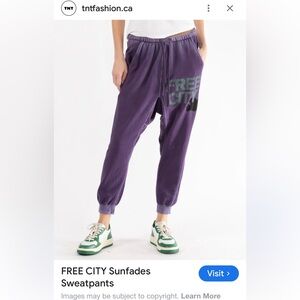 freecity sunfade sweatpants.